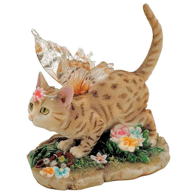 Annabelle Cat Fairy Figurine by Faerie Glen