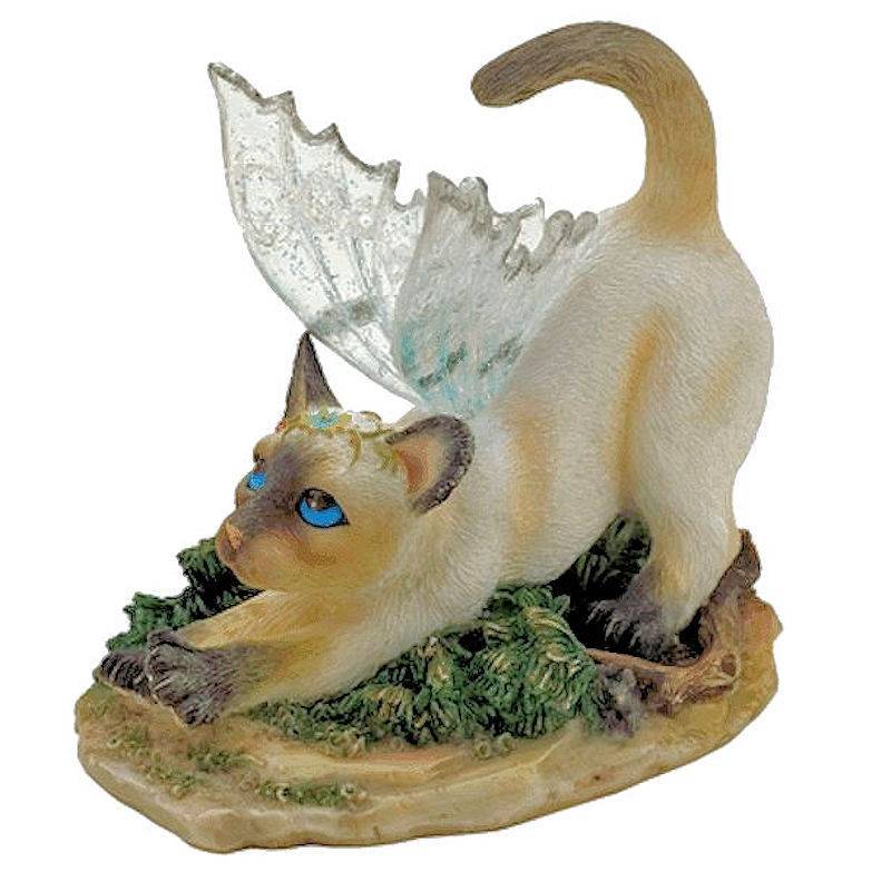 Duchess Cat Fairy Figurine by Faerie Glen