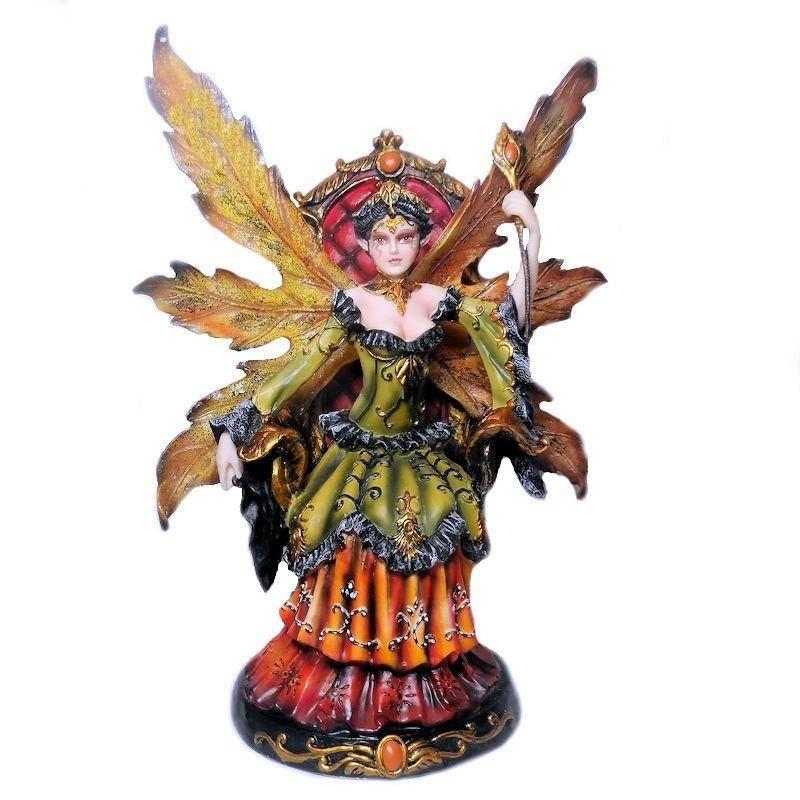 autumn fairy figurine