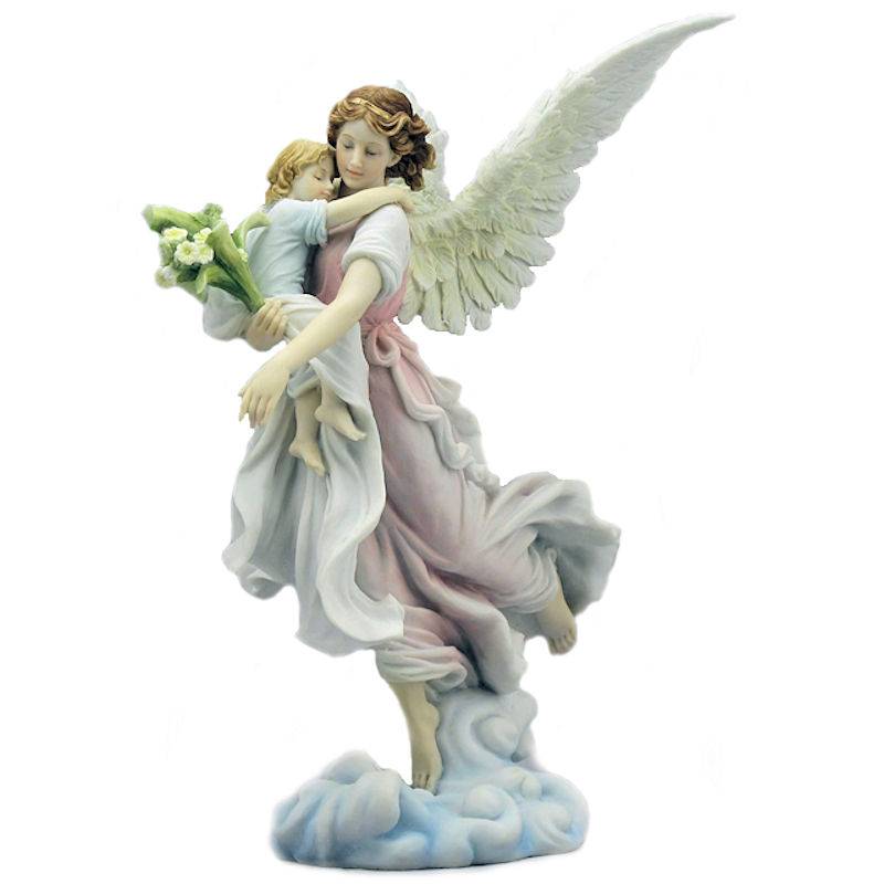 Guardian Angel Figurine by Veronese Design