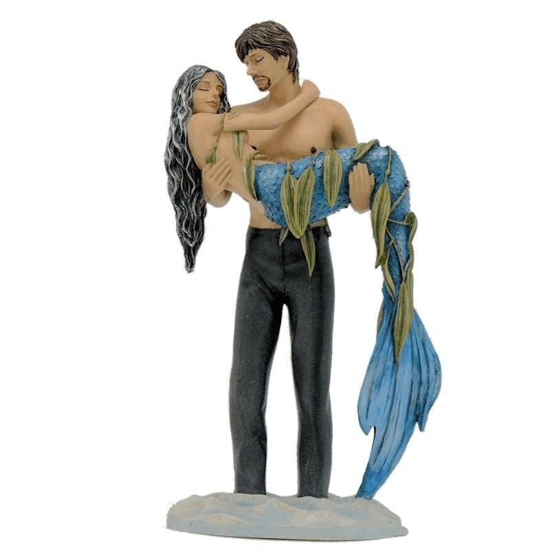 Captured Mermaid Figurine by Jacqueline Collen-Tarrolly - $47.00