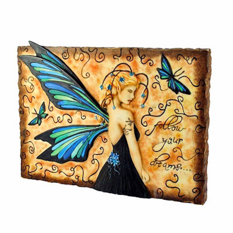 Follow Your Dreams Sculpted Fairy Fantasy Art
