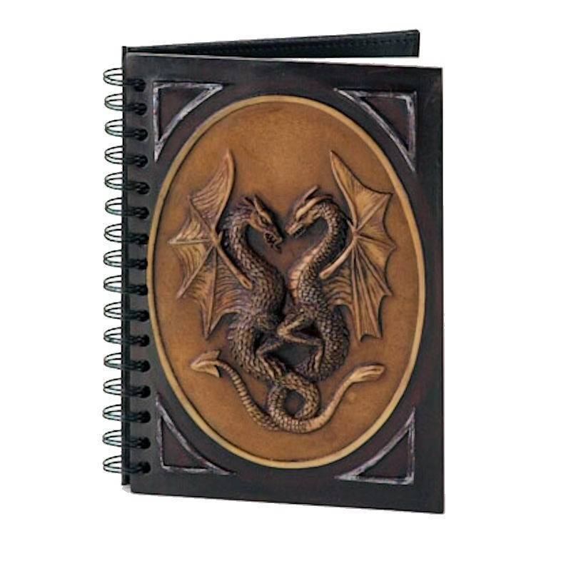 Dragon Journal with Ceramic Cover