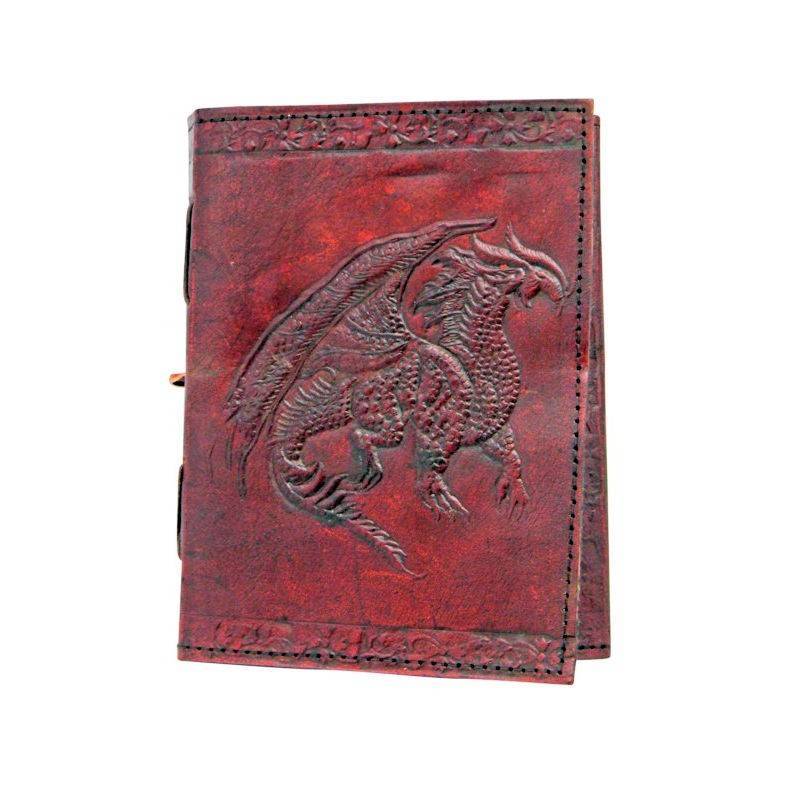 Dragon Journal Handmade Leather Fantasy Art