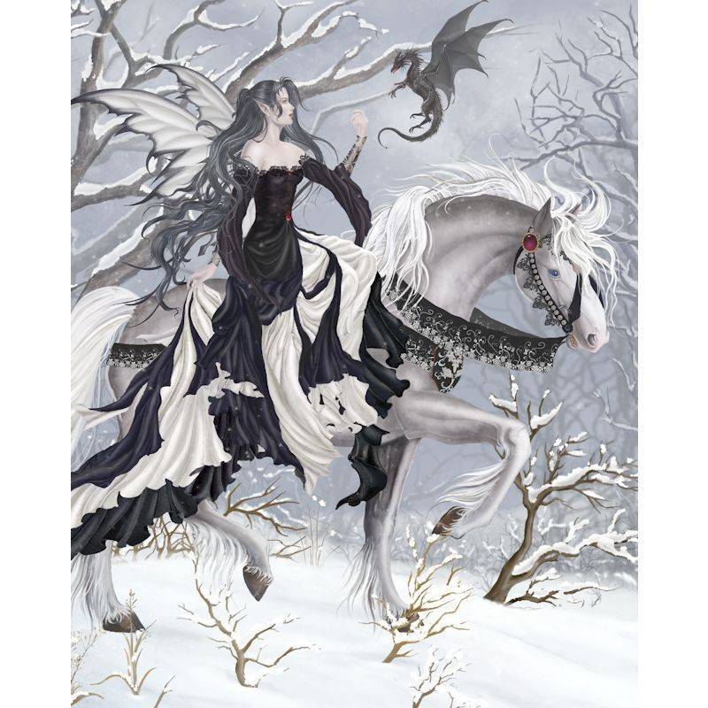 Chance Encounter Fairy Fantasy Art by Nene Thomas
