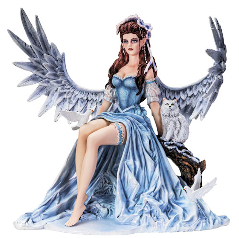 Winter Angel Figurine by Nene Thomas