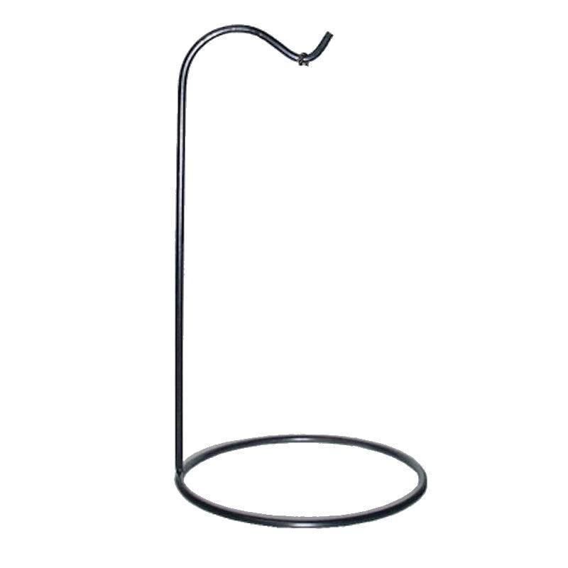 Black Metal Contemporary Style Ornament Stand