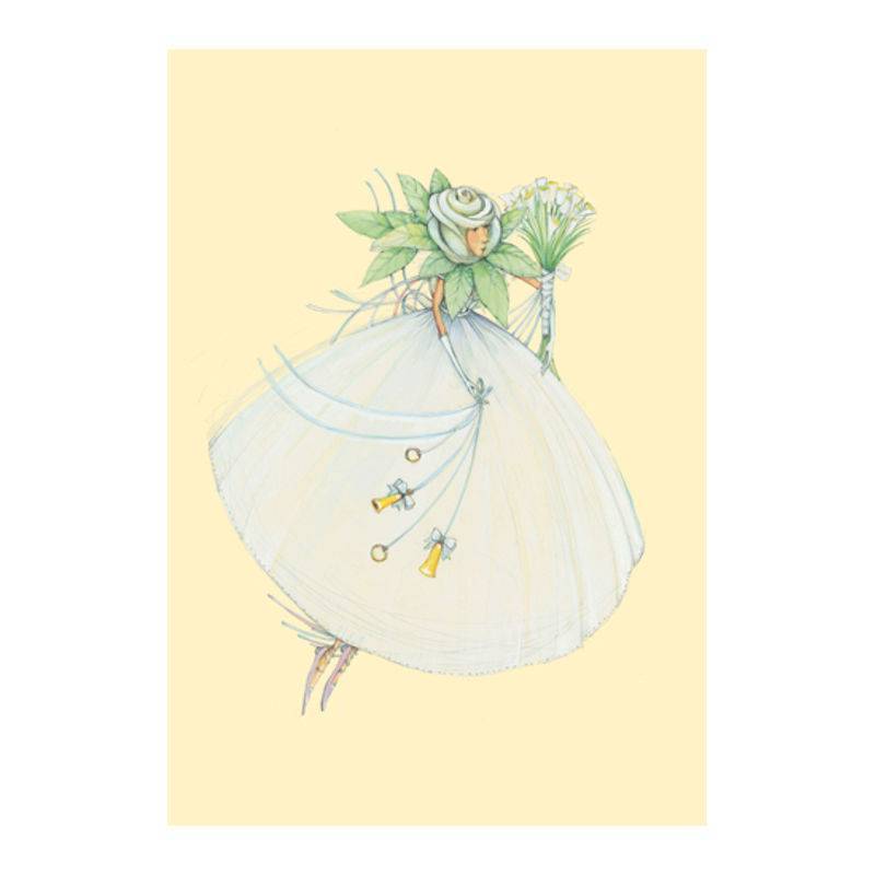 Fairy Wedding Gift Card & Envelope by Patience Brewster