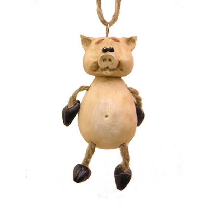 My Little Piggy Figurine Christmas Ornament by Bert Anderson