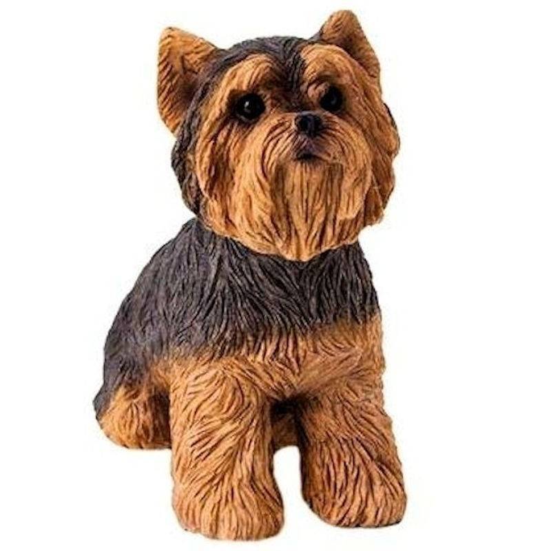 NEW YORKIE SHELF SITTER DOG BREED FIGURINE NEW YORKIE SHELF SITTER DOG BREED FIGURINE
