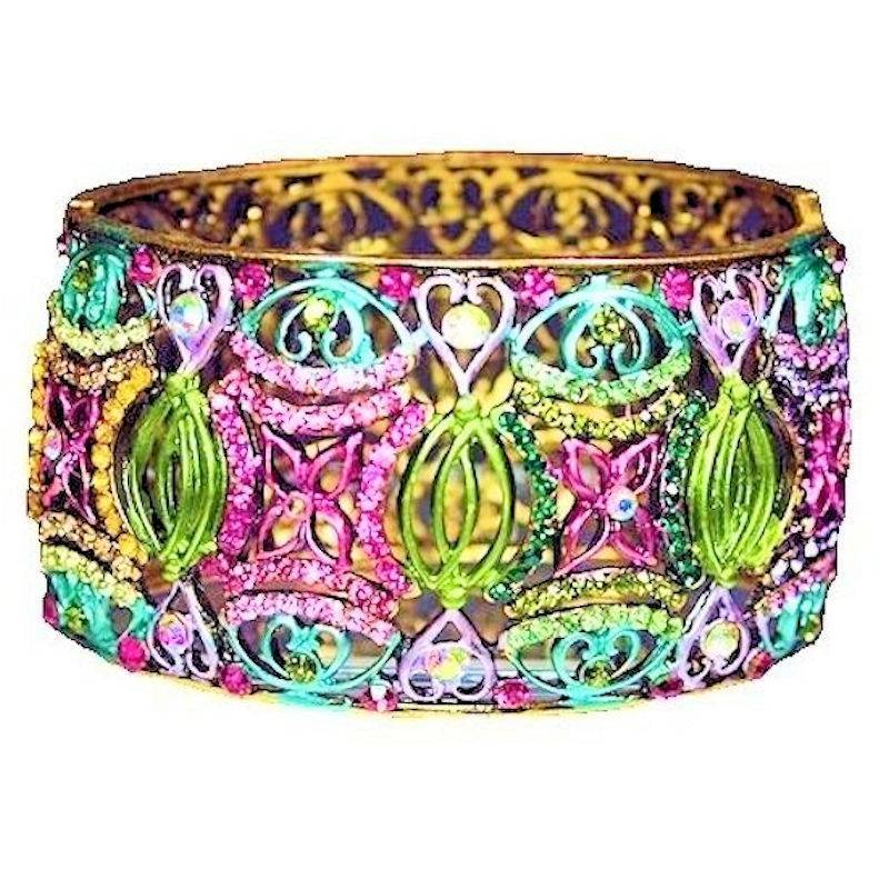Mystic Goddess Gold Bangle Bracelet
