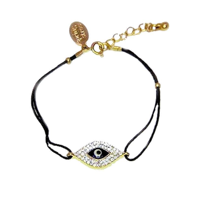 Pave Eye Crystal Bracelet by Spring Street Designs
