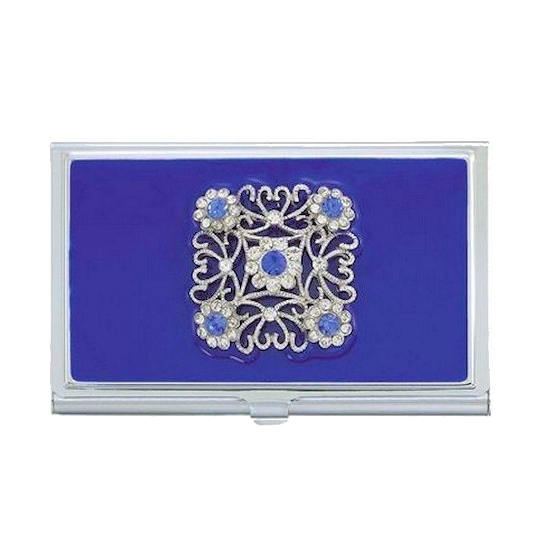 Blue Ice Credit Card Wallet by Spring Street Design