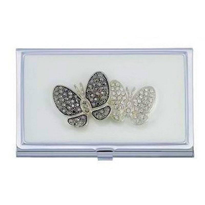 Madame Butterfly Credit Card Wallet by Spring Street Design