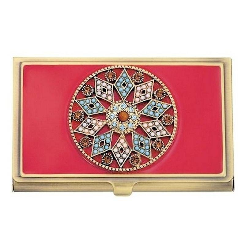 Moroccan Design Credit Card Wallet by Spring Street Design