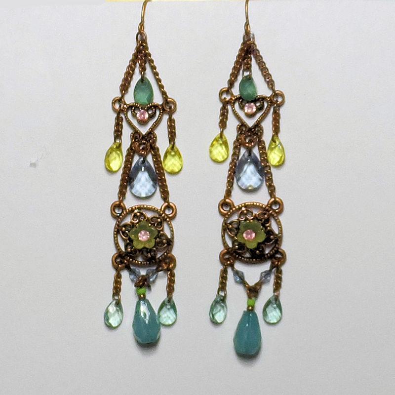 Dream Catcher Chandelier Earrings by I Love Bracelets