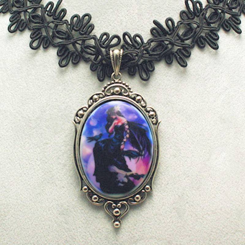 Dark Skies Fairy Choker Necklace by Nene Thomas