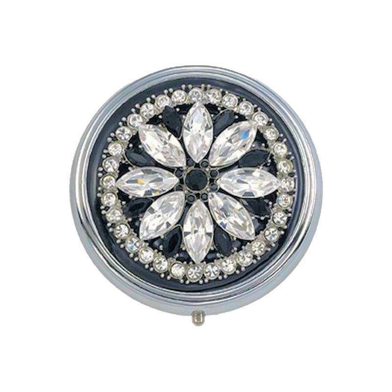 Casino Royalty Round Metal Pillbox by Spring Street Design