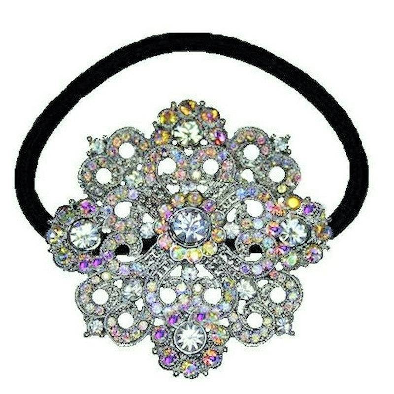 Snowflake on Fire Ponytail Holder by Spring Street Design