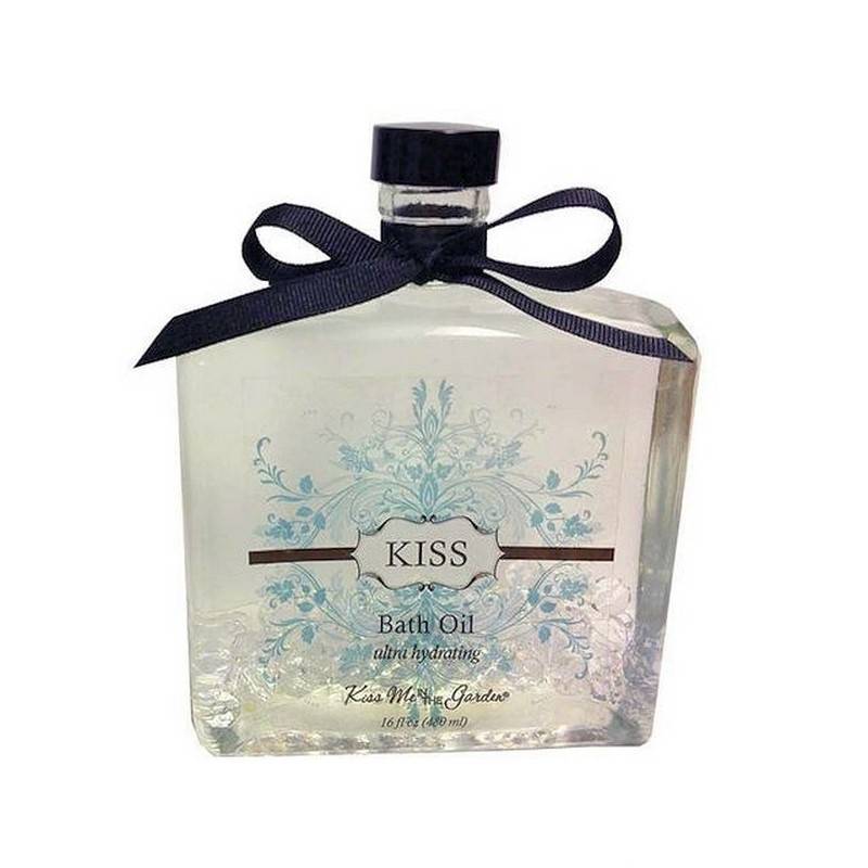 Bath Oil with Decorative Crystals Kiss Fragrance