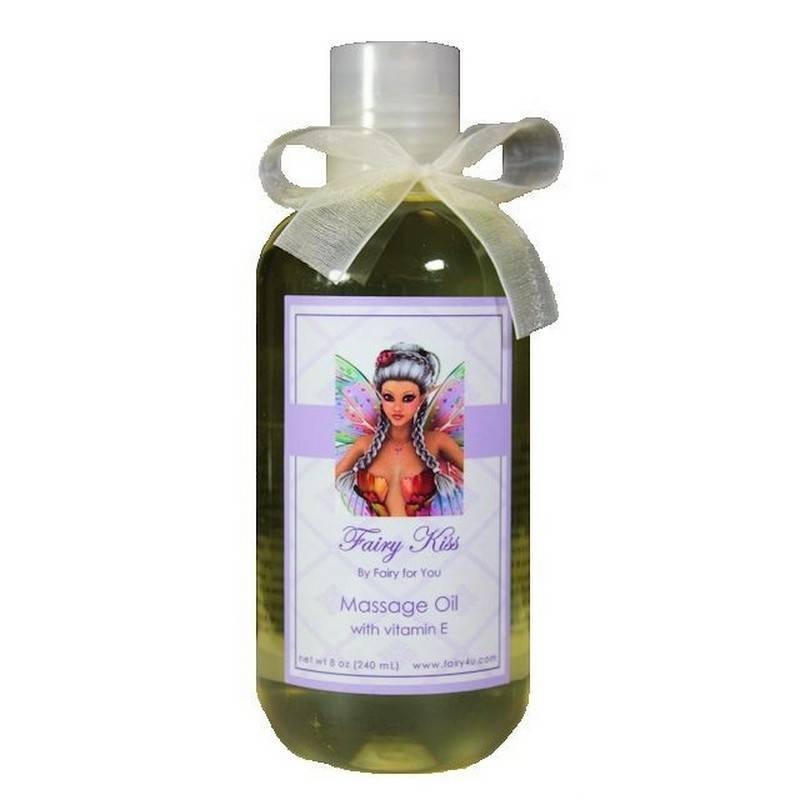 Massage Oil Fairy Kiss Fragrance 8 oz