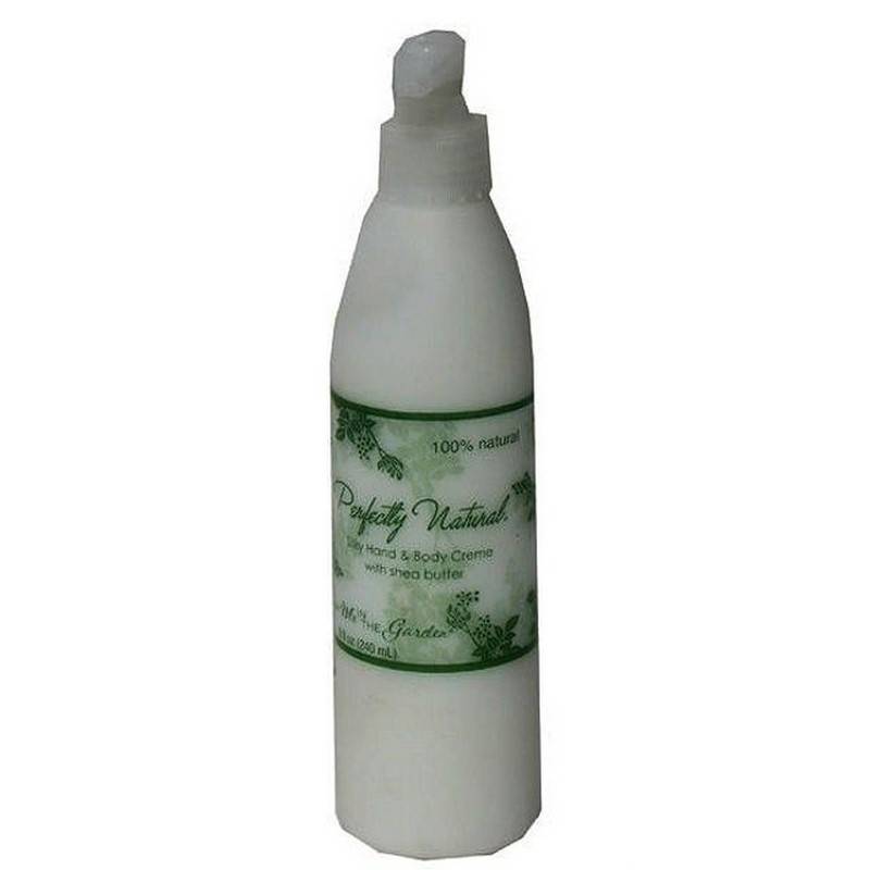Hand & Body Creme Perfectly Natural 8 oz for Sensitive Skin